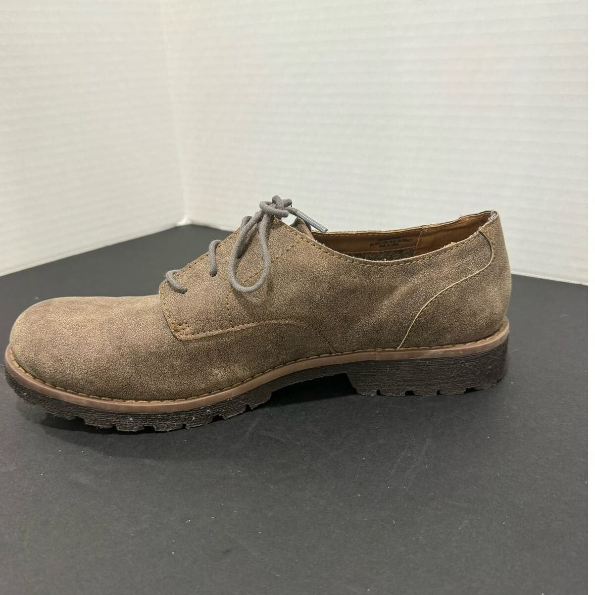 SAOLA Scarpa stringata Brogues by B.O.C pelle marrone scamosciata suola 9 Oxford business