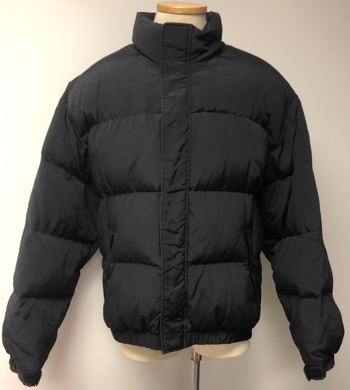 NYLON SHELL PUFFER JACKET COAT MENS 