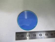 OLD LEITZ WETZLAR BLUE GLASS FILTER OPTICS MICROSCOPE PART AS PICTURED X4-A-42