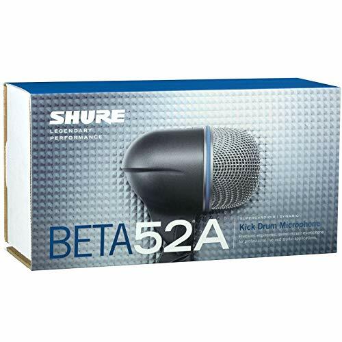 Shure Beta 52A Dynamic Supercardiod Kick Drum Microphone