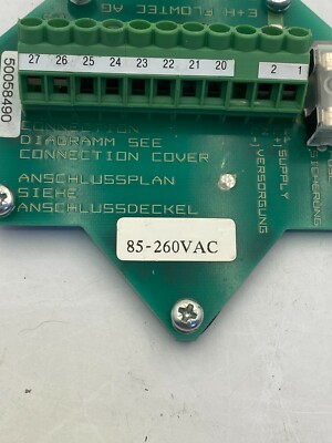 E+H FLOWTEC 318194-000 CIRCUIT BOARD