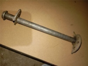 Suzuki DR350 SK42B Achse Hinterrad Hinterradachse rear