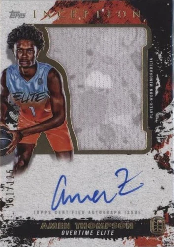 2021-22 Topps Inception OTE Overtime Elite - Amen Thompson #IAJPC-AT2