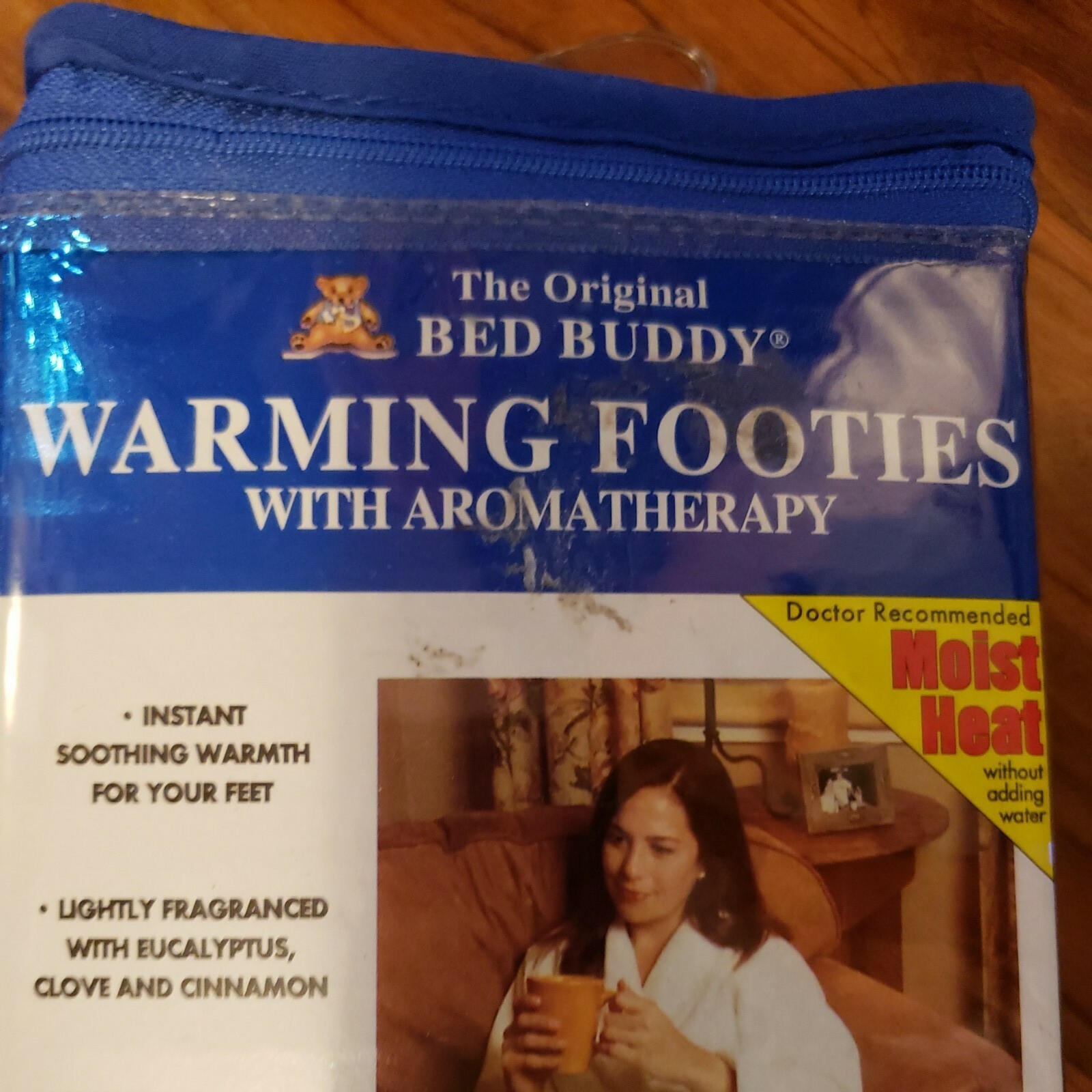 THE ORIGINAL BED BUDDY WARMING FOOTIES WITH AROMATHERAPY SOOTHING FOOT