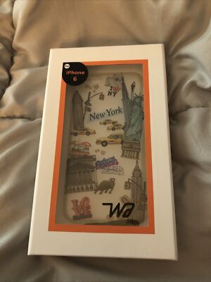 iPhone 6 WaKase NYC Clear Rubber Case for iPhone 6