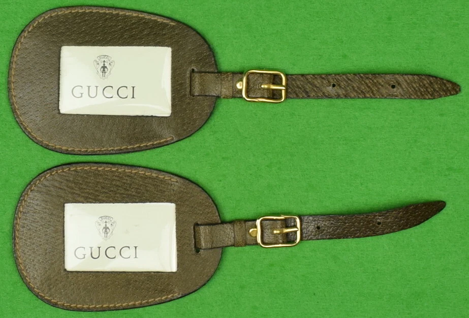 Gucci luggage hotsell tag