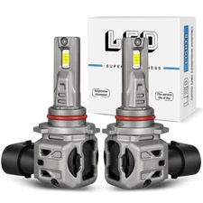 QUAYUB 9005 HB3 LED Hi Beam Headlight Super Bright Bulb Kit White 6000K 20000LM