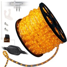 10 20 25 50 100 150ft Outdoor Led Rope Light Water-resistant Extend To 300