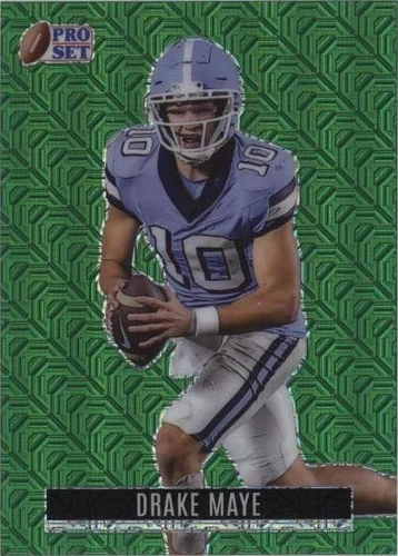 2023 Leaf Pro Set Metal Drake Maye #RB-31