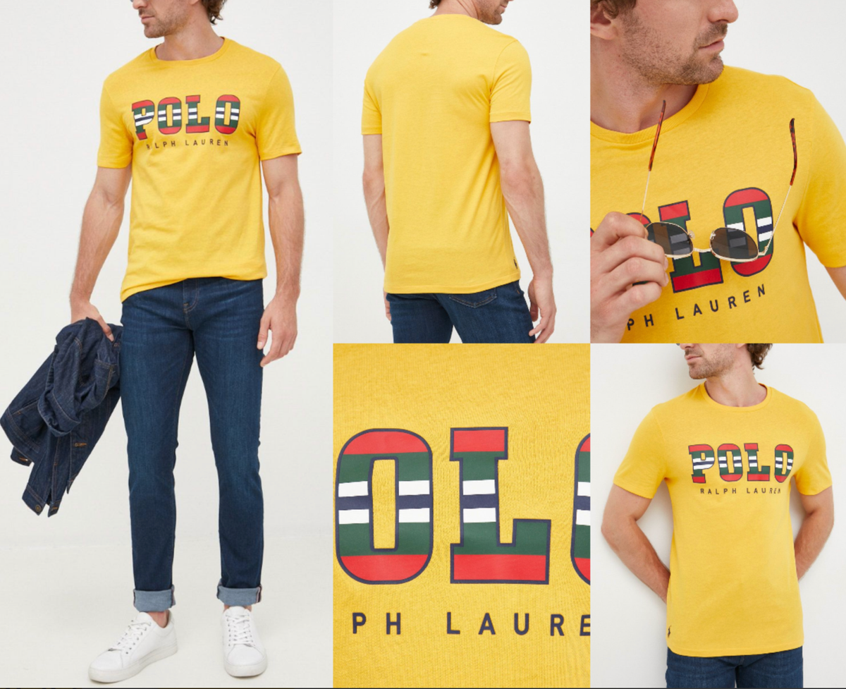 Polo Ralph Lauren Logo Tee T-shirt Shirt Custom Slim Fit