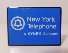1 - NEW YORK TELEPHONE Payphone SIGN - New Old Stock