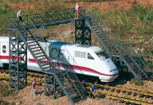 PIKO G-Scale ~ New 2025 ~ Railway Footbridge ~ Building Kit ~ 62032