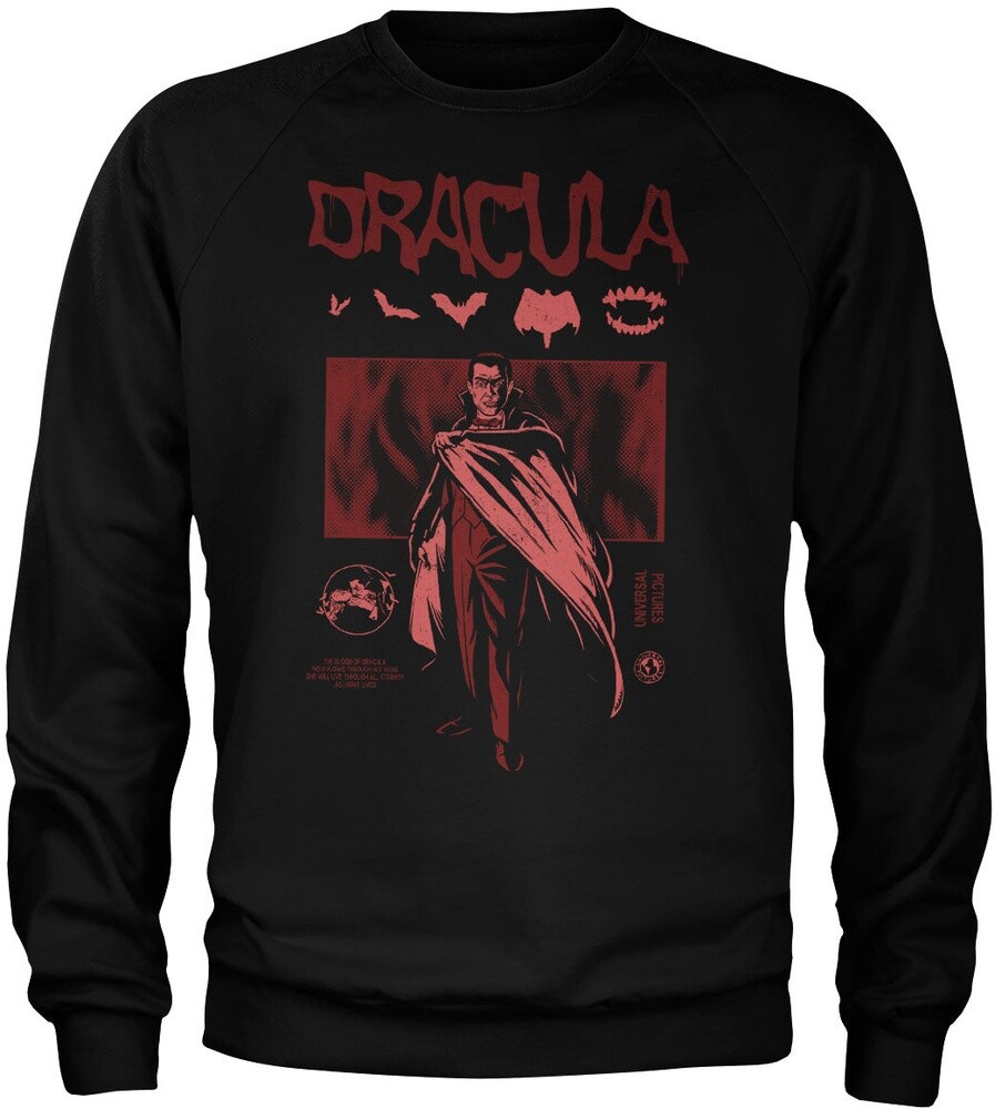 Universal Monsters Retro Dracula Sweatshirt UV-3-MON009-H68-3