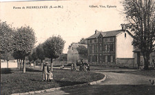 CPA 77 Ferme de Pierrelevée