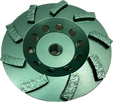 4.5 inch Premium Single Row Cup Wheel,5/8'-11 Threaded 