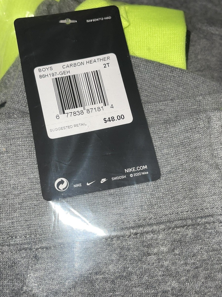 Size 2T Boys Nike FULL-ZIP HOODIE IN GREY BNWTS $48.00 | eBay