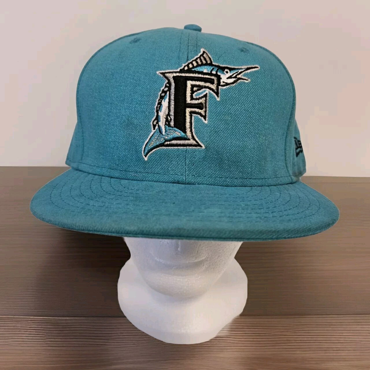 Florida Marlins New Era 59Fifty Fitted Hat Cap Size 7 3/8 MLB Baseball Vintage