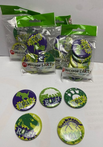 CHILDRENS PARTY FAVOURS, BADGES, PIRATE, FAIRY, DINOSUARS - Picture 9 of 16
