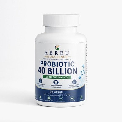 Probiotic 40 Billion with Prebiotics
