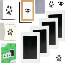Inkless Paw Print Kit,Dog Paw Print Kit,Dog Nose Print Kit,Clean Touch Ink Pa...