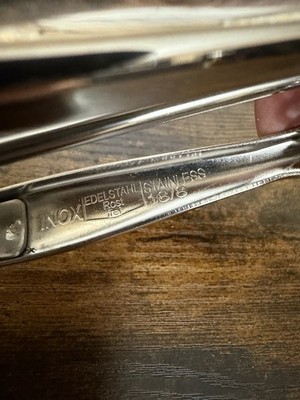 Vintage Inox Edelstahl Rostfrei 18/8 Stainless Steel Ice Cream Squeeze Scoop 