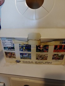 Sega Saturn, videogame system home console. 1996. w/original retail box 65%-70%