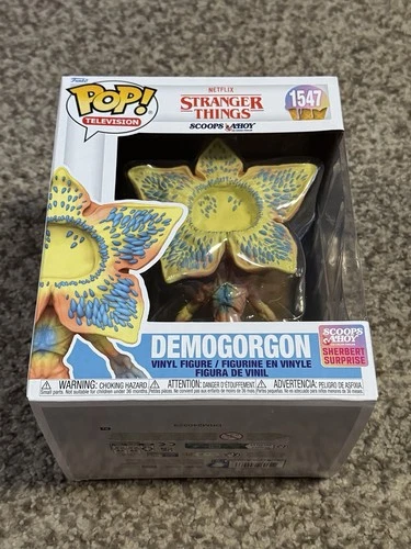 Funko Pop! Deluxe 6” ~ Stranger Things ~ Demogorgon (Scoops Ahoy) #1547