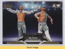 2023 AEW All Elite Wrestling Tag Teams Gold Austin Gunn Colten Patch READ 6kv