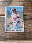 Ken Griffey - 1982 Topps #620 - Cincinnati Reds Baseball Card