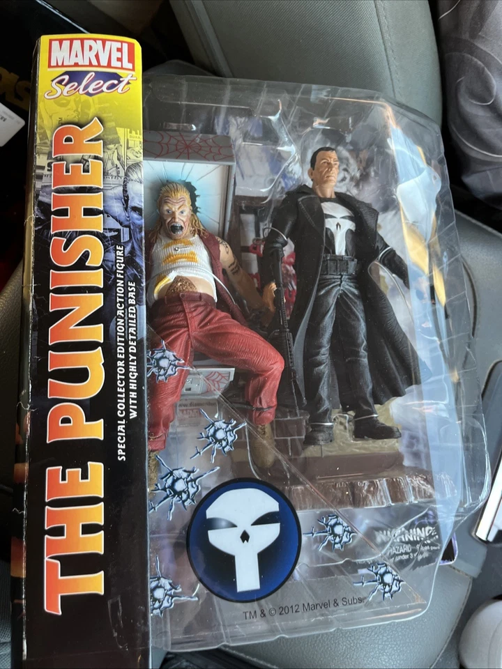 Marvel Select The Punisher Action Figure 2012 Collector Ed. Diamond Select New! - Image 2 of 4