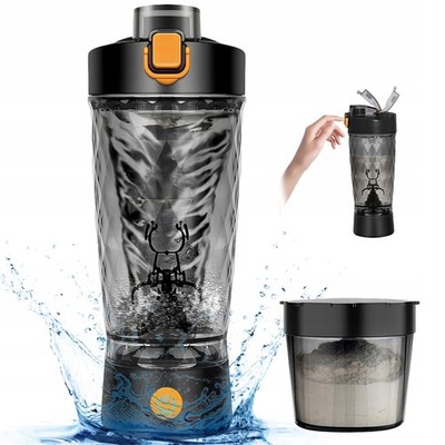 550ML Elektrischer Shaker Protein BPA Frei Blender Mixer USB Akku Wasserflasche