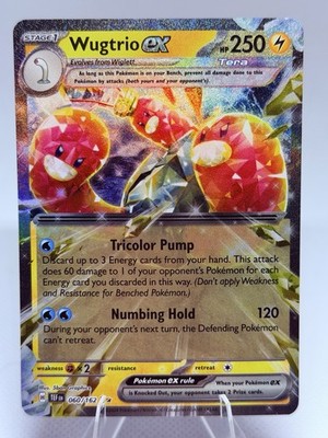 Wugtrio ex 060/162 - Scarlet & Violet: Temporal Forces