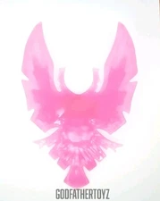 MARVEL LEGENDS FIREBIRD PINK TRANSLUCENT STAND BASE EFFECT CUSTOM FODDER