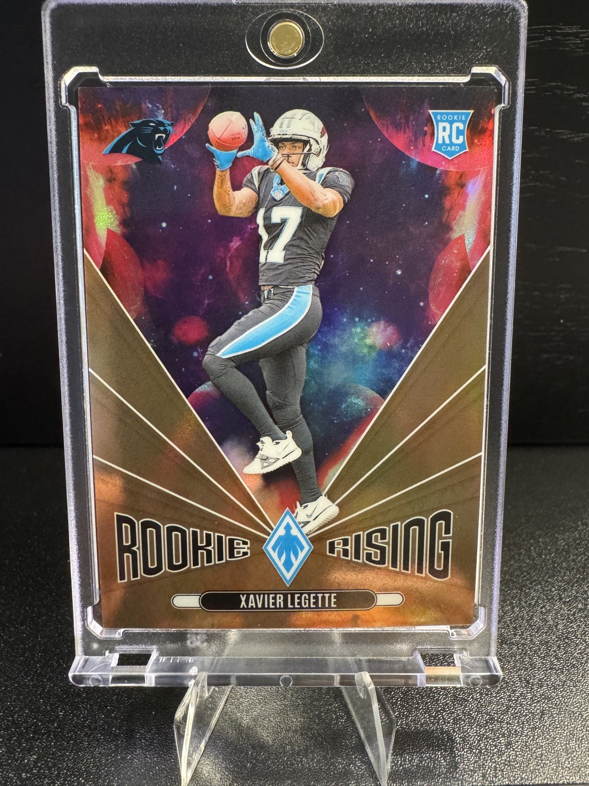 2024 Panini Phoenix Rookie Rising Xavier Legette #RR-XLE Bronze /75 (RC)