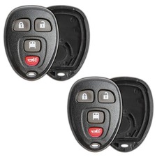 2 Key Fob Remote Shell Case for Chevrolet Express GMC Savana 20877108