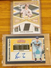 Spencer Torkelson RC LOT 2019 Contenders Gold Prizm Auto /10 + Elite Patch /10