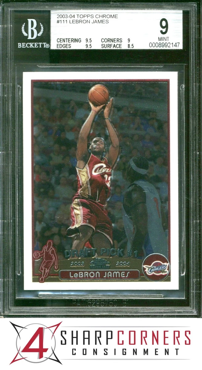 Topps LeBron James Basketball 2003-04 Season Sports Trading Cards