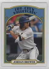 2021 Topps Heritage Minor League Edition Jordan Brewer #67 0kz8