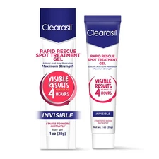 Clearasil Acne Treatment Cream - Rapid Rescue Spot Treatment Cream with...