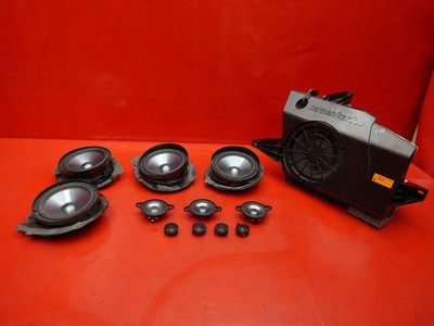 Mercedes E-Klasse W211 S211 Subwoofer Soundsystem Lautsprecher Harman/Kardon Set