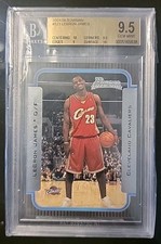 2003-2004 Bowman Lebron James RC 10 SUB GRADES PSA 10