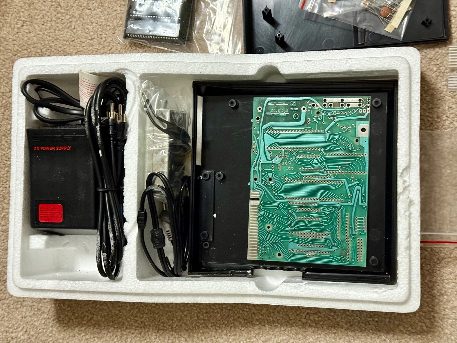 Additional photo for Original Sinclair ZX81 DIY Computer Kit: Unbuilt, Complete, and in OVP