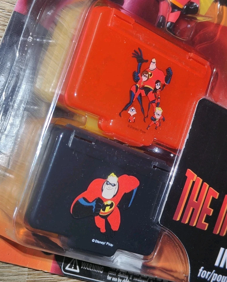 THE INCREDIBLES INCREDI-PACK FOR NINTENDO GAME BOY ADVANCE SP GAME CASE NEW RARE - Image 4 of 4