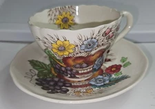 Copeland SPODE England Reynolds Teacup&Saucer Hairline Crack Read Description😫