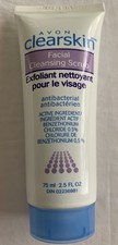 AVON Clearskin Facial Cleansing Scrub Exfoliant 2.5 oz - New in Tube NOS