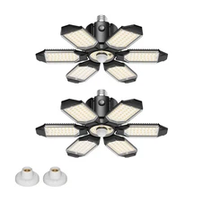 Motion Sensor Garage Lights 20000LM, Motion Activated Garage Ceiling Led Ligh...