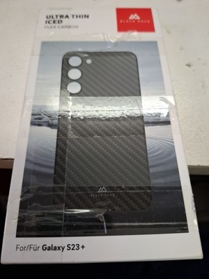 Black Rock Ultra Thin Iced Flex Carbon Cover Case Für Samsung Galaxy S23+