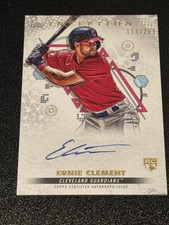 2022 Topps Inception Base Rookie and Emerging Star ERNIE CLEMENT Auto /299