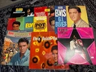 ELVIS PRESLEY lot of 8 VINYL ALBUMS LP promised land  G.I. BLUES pot luck +MORE