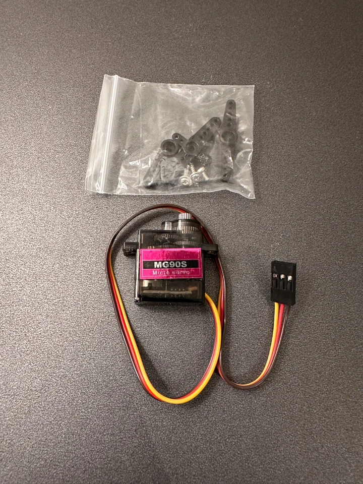 10 Stück MG90S Mini Micro Servo Motor Metall Getriebe Gear RC Modellbau - Bild 2 von 4